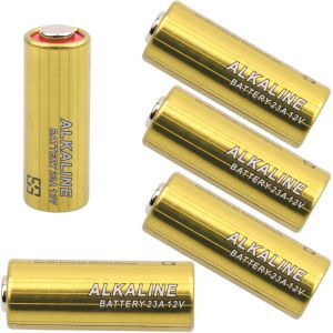 Piles 23A 12v MN21 Batteries Alcalines 23A, A23, 23AE, MN21, V23GA (10) - Neuf