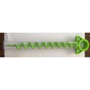 Vert 4 Pcs En Plastique Piquets De Tente Orange Tente De Jeux Avec 4 Pcs En Plastique De Tuyau De Toile De Tente Enjeu Longueur 29cm Anti-Corrosion Pour La Pelouse Stores Plage - Neuf