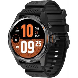 Atlas Montre Connect&eacute;e Pour Homme Avec Syst&egrave;me D'Exploitation Android Wear Batterie De 90 H Plus De 110 Modes D'Entra&icirc;nement Carte Thermique D&eacute;tection De Chute Suivi De La Sant&eacute; - Neuf