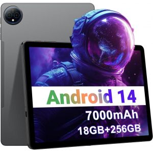 CHECARZHN--NO1-Tab12 Tablette Android 14, 10.95 Pouces, 1920 * 1200 Fhd+, 18(6+12) Go+256Go (Tf 1Tb) Octa Core Tablette 4G, 7000Mah, 13Mp+5Mp|Double 4G Lte| Otg| Gps|Widevine L1| Bt5.0|Face Id - Neuf