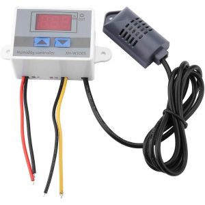 Capteur Hygrométrie, XH-W3005 Hygromètre numérique, Capteur d'humidité, XH-W3005 Hygromètre numérique Contrôleur de commutateur Capteur d'humidité 0 99% RH 12 V/24 V/220 V(220V) - Neuf