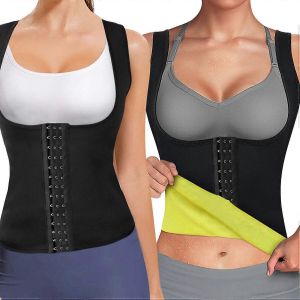 Femmes N&eacute;opr&egrave;ne Sauna Sweat Vest Taille Entra&icirc;neur Corset Taille Support Mincissant Corps Shaper Perte De Poids Ventre Ventre Ceinture Ceinture - Neuf