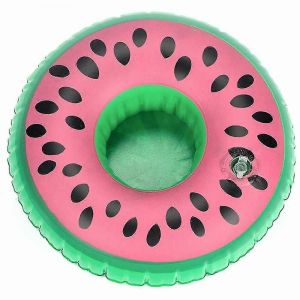 Mini pastèque gonflable porte-gobelet Drink Boat Piscine d'été Hawaï - Neuf