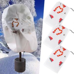 (E)3Pcs Housse d'arbre non tissée Sac d'arbre de Noël Housses de plantes pour l'hiver Grand sac de rangement d'arbre de Noël Housse d'hiver Housse d'arbre de Noël Housse d'arbre d'hiver - Neuf