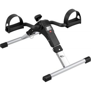 Checarzhn--No1-Mini Exerc Bike Portable Pedal Exerc R Gym Fitness Leg Arm Training Adjustable Resistance With Lcd Display For Women And Men - Neuf