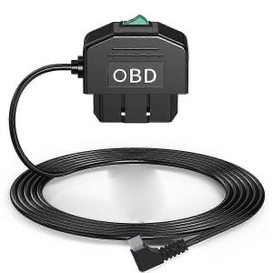 Kit de câblage OBD de caméra de tableau de bord,Kit de câblage USB de type C de caméra de tableau de bord avec câble d'alimentation OBD pour Dashcam 12-2 - Neuf