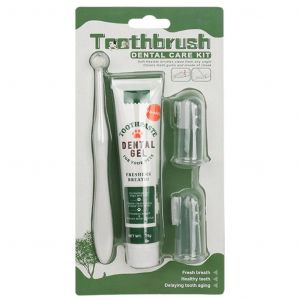Dentifrice Et Brosses A Dents Pour Chiens Soins Bucco-Dentaires Pour Chiens Brosses A Dents Pour Chiens Dentifrice Pour Animaux De Compagnie - Neuf