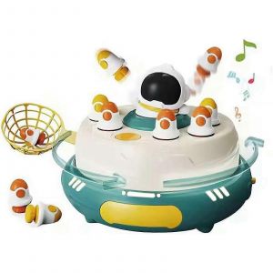 Jouet Fus&eacute;e Rebondissante Et Attrapable, Jeu Pop-Up Avec Lumi&egrave;re Et Musique, Jeu De Saut De Fus&eacute;e, Nouveau-Vert - Neuf