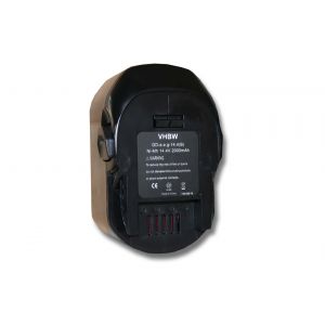 vhbw 1x Batterie remplacement pour AEG B1420R, 4935413106, GBS 14.4V, 4935416790, B1420, B1414G, B1415R, M1430R pour outil &eacute;lectrique (2000 mAh, NiMH, 14,4 V) - Neuf
