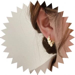 Kal-Boucle Oreille Disque Rond Pendentif Boucle Oreille Boho Disque Pièce Monnaie Goutte Boucles Oreille Huggie Boucles Oreille Or Disque Rond Boucles Oreille Bijoux Femmes Et Filles - Neuf
