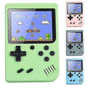 Console de jeux vid&eacute;o r&eacute;tro avec 500 jeux classiques int&eacute;gr&eacute;s, cadeau pour enfants - bleu - Neuf