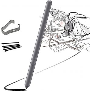 Galaxy Tab S6 Stylet de Remplacement (sansBluetooth) pour Samsung Galaxy Tab S6 SM-T860 T860 T865 T867 Stylus Touch S Pen Gris Montagne - Neuf