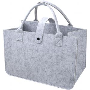 Sjzg-Sac En Feutre Shopping-Bag Avec Poign&eacute;e, Sac De Rangement En Feutre, Sac De Courses Pliable En Feutre Pour Les Sorties En Plein Air, Les Pique Niques, Le Supermarch&eacute; - Neuf