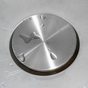 Jgd-Cache Pour &Eacute;vier, &Oslash; 115 Mm, Compatible Avec Blanco, Franke, Paniers &Agrave; Tamis Standard, Cache En Inox Avec Soubassement En Plastique, &Eacute;vier De Cuisine Cache Syst&egrave;me D'&eacute;coulement - Neuf