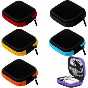 6 Pi&egrave;ces Mini &Eacute;tui De Rangement Pour &Eacute;couteurs,&Eacute;tui Rigide Portable Pour &Eacute;couteurs,Mini &Eacute;tuis De Transport Pour &Eacute;couteurs,Mini Earbud Cases,Pour &Eacute;couteurs &Eacute;couteurs Bluetooth Casque U Disque - Neuf