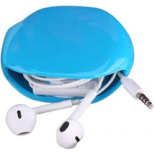 lbgwp60-Enrouleur De Cordon Automatique, Enrouleur De Support Pour Casque, Rouleau Automatique De Câble D'Écouteur, Organisateur De Cordon Rétractable Pour Câbles Usb(Bleu) - Neuf