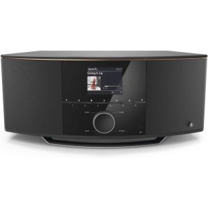 VornixorSarlshop-Radio Internet DIR150BT (Radio Dab/Dab+/FM, St&eacute;r&eacute;o 90W, RMS, Bluetooth/USB/AUX, Spotify, Multiroom, UPnP, Ecran Couleur, T&eacute;l&eacute;commande, App Gratuite, Radio-R&eacute;veil, Radio WiFi) Noir - Neuf