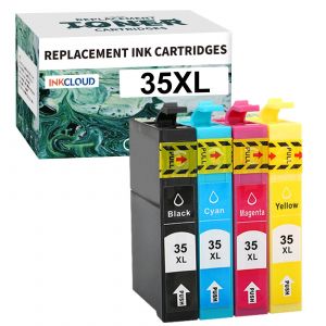 35XL cartouche d'encre Compatible pour Epson 35XL WF-4720DWF WF-4725DWF WF-4730DTWF WF-4740DTWF1BK 1C 1M 1Y - Neuf