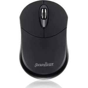 NSIECD-Perixx PERIMICE-802B Souris Bluetooth sans Fil Design Portable Compatible avec Windows, iOS et Android PC, Ordinateur Portable, Tablette et Smartphone Noir - Neuf