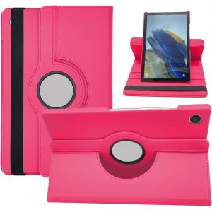 Coque pour Samsung Galaxy Tab A8 10.5 SM-X200/X205/X207, Rotation &iquest;&iquest; 360 degr&iquest;&iquest;s avec Support Housse de Protection pour Samsung Galaxy Tab A8 10.5'' 2021 Tablette,Rose - Neuf
