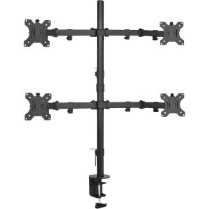 MEVRONISSHOP-STAND-V004 - supports d'&eacute;crans plats pour bureau (68,6 cm (27""), R&eacute;glage de la hauteur, Noir) - Neuf