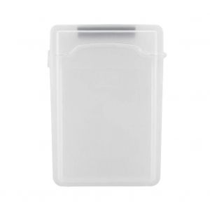 ORE-3.5 pouces anti-poussière en plastique IDE SATA HDD disque dur multi couleur mallette de rangement disque dur externe boîte de rangement en plastique--White - Neuf