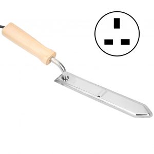XYONG Couteau electrique pour couper le miel, outil d'extraction d'abeilles a chauffage rapide, equipement d'apiculture pour ruche, prise britannique AC220V - Neuf