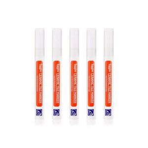 Lot de 5 stylos de r&eacute;paration de joints de carrelage blancs - Neuf