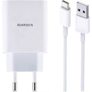 KALANKA-Chargeur Rapide pour Huawei P40 P30 P20 Lite Pro P50 P10 P9 Plus, Mate 10 20 Lite Pro 20X 9,Honor 10/20/View 20/9X/G9/8. avec C&acirc;ble USB C 1.5 m - Neuf