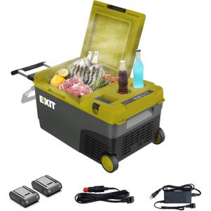 lbgwp60-20VRéfrigérateur Mini Extérieur Ex100, Réfrigérateur Électrique Alimenté Par Batterie De -20°C À 20°C, 12/24V Dc 100 240 Volt Ac Pour Camping, Événements En Plein Air - Neuf