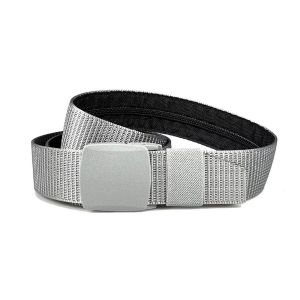 Ceinture porte-billets de voyage avec poche cach&eacute;e - Grise - Neuf