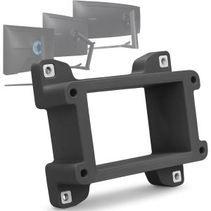 SUBZONAL-Adaptateur VESA pour Samsung Odyssey G7, G6, CRG9, CHG9, CHG90 & Plus ¿ Support de Moniteur Samsung ¿ Ajustement précis, Stable et sécurisé ¿ Compatible VESA 75x75 - Neuf