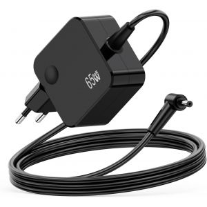 acdsgd-65W GaN Chargeur Ordinateur Portable pour ASUS Vivobook 14 15 S14 S15 E402Y E402S E403S E406M E410M E410MA X415 X540L X540Y X510U X543U X513 X515J F402B F402 F510 F553 F556U Chargeur ASUS Alimentation - Neuf