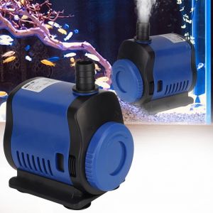 Hjlian Pompe A Eau Submersible Ultra Silencieuse Pour Bassin A Poissons, Aquarium, Fontaine, 14 W - Neuf