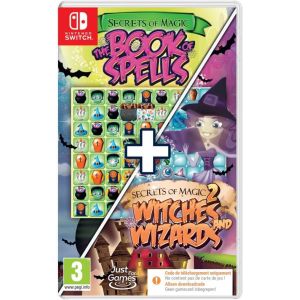 Eryi-Secrets Of Magic (1+2) The Book Of Spells + Witches And Wizards Switch - Code De Téléchargement Uniquement. Ne Contient Pas De Disque De Jeu ! - Neuf