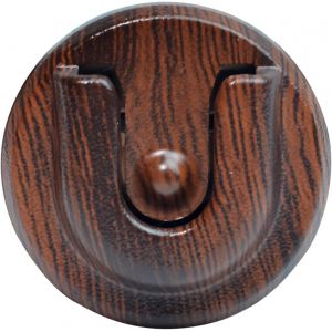 Supports de Micro pour autoradio,Clips de Montage de Micro pour Radio Amateur CB et PMR,Supports adh&eacute;sifs &agrave; Suspendre (1,Marron) - Neuf