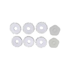 Bot W10 ou Pro Aspirateur Laveur Chiffons Tampons Remplacement Avec Support - Neuf