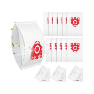Lot de 12 sacs pour aspirateur Miele FJM avec filtres - Neuf