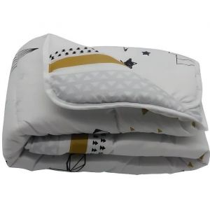 Couette B&eacute;b&eacute; - Mortreux - Sapin Fut&eacute; - 80x120 Cm - Microfibre - Toutes Saisons - Neuf