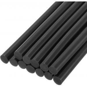 Bâtons de Colle Mini pour Pistolet à Colle Chaude 0,43 Pouce x 8 Pouces Noir 12Pcs,Parfait pour les Projets d'Artisanat DIY et le Scellage - Neuf