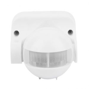 Grand interrupteur à capteur infrarouge 220 V-240 V, angle de 180 degrés, blanc - Neuf