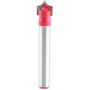 KAL-Cnc Routeur De Gravure Fraise À Rainurer Mèche Rainurer En V, Fraise À Rainure En V Cutter Couteau Cnc Routeur Tungstène Acier Machine De Gravure 90°(8Mm Klingendurchmesser) - Neuf