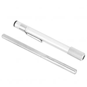 Lime Diamantee Portable En Forme De Stylo Pour Hamecon, Aiguiseur De Couteaux - Neuf