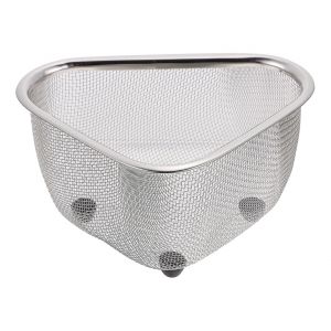 Panier &Eacute;gouttoir Triangulaire Pour &Eacute;vier, Id&eacute;al Pour Le Rangement Et Les R&eacute;sidus Alimentaires Dans La Cuisine - Neuf