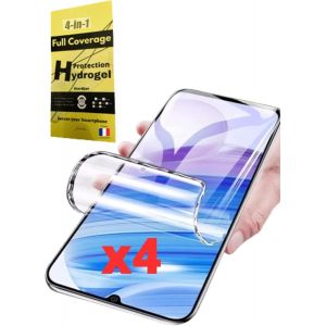 Kal-[Pack 4 Pièces Pour Samsung Galaxy Series 4 Films De Protection D'écran Hydrogel 3d | Anti-Choc | Compatible Coques | Film Protecteur Souple | Mieux Qu'un Verre Trempé (Galaxy Z Flip 4) - Neuf