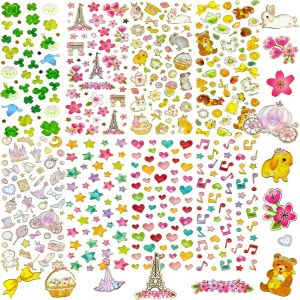 Gommettes Enfants Autocollants Stickers De Gommettes Autocollantes Enfants Stickers À Paillettes Stickers Papeterie Pour Décoration Des Cadeaux, Scrapbooking, Loisirs Créatifs Etc - Neuf