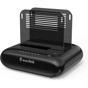 Dock Disque Dur Usb 3.0 Pour Sata I/Ii/Iii De 2,5/3,5"" Ssd/Hdd,Stations D'Accueil Pour Disque Dur Externe &Agrave; Double Baie, Avec Cadre Fixe,Clone Hors Ligne,Uasp 6 Gbit/S [2X16 To] -Mise &Agrave; Niveau - Neuf