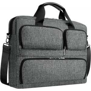 acdsgd-15-15.6 Pouces Housse Imperm&eacute;able pour Ordinateur Portable Sacoche pour Portatif avec Sangle pour Lenovo ThinkPad/Asus/HP ProBook/Acer/Dell Precision,Gris - Neuf