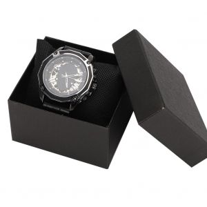 Montre Mecanique Automatique T-Winner Pour Homme, Bracelet En Cuir Pu, Etanche - Neuf