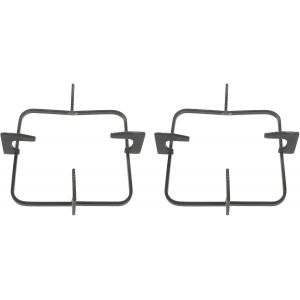 Jexnovashop-Support De Cuisini&egrave;re &Agrave; Gaz En Fonte 2 Pi&egrave;ces Anneau Stable Pour Po&ecirc;le Et Wok Accessoire Cuisine Durable Anti-D&eacute;rapant Facile &Agrave; Nettoyer 8.1x8.1x4.7 Pouces - Neuf